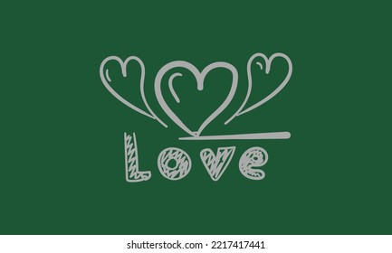 Hearts. Continuous line art drawing. Friendship concept. Best friend forever. Black and white vector illustration, handwritten style