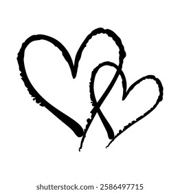 hearts crack vector art illustrations 