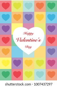 Hearts designs for valentine's day and any love concept