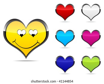 ilustración vectorial de colores diferentes