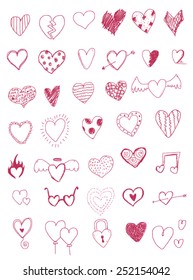 Hearts Doodles