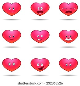hearts emotions