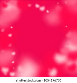 Hearts Falling Background. St. Valentine's Day pattern.   Romantic Scattered Hearts Wallpaper. Love. Light, Bokhe, Magic Clouds, Moments.

 Design for Weddings, Anniversary, Mother's Day. 
