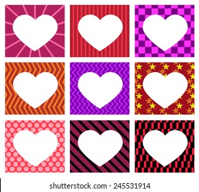 Hearts frames