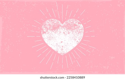 Hearts . Grunge stamps collection.love Shapes for your design.Distressed symbols. Valentine's Day signs Vector 