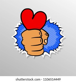 Hearts of the hand