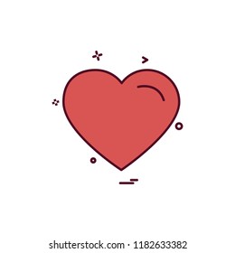 Hearts icon design vector