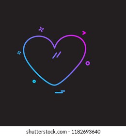 Hearts icon design vector