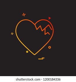 Hearts icon design vector