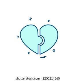 Hearts icon design vector