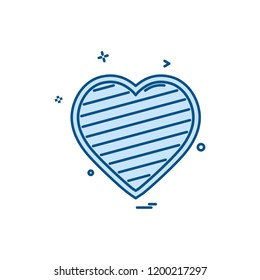 Hearts icon design vector