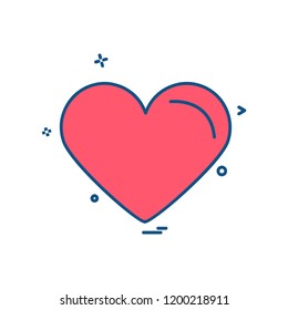Hearts icon design vector