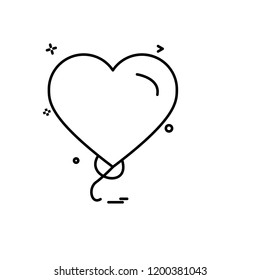 Hearts icon design vector