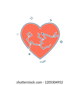 Hearts icon design vector