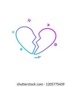 Hearts icon design vector