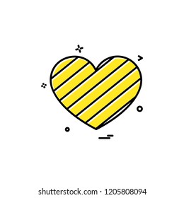 Hearts icon design vector