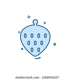 Hearts icon design vector