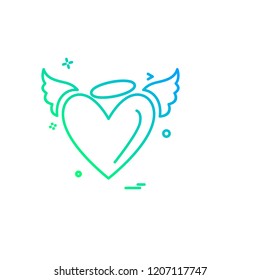 Hearts icon design vector