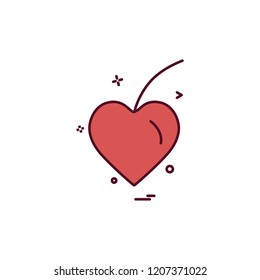 Hearts icon design vector