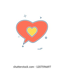 Hearts icon design vector