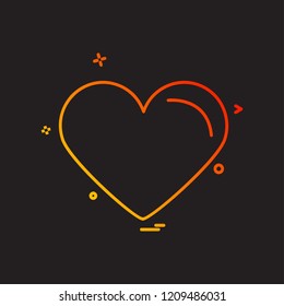 Hearts icon design vector