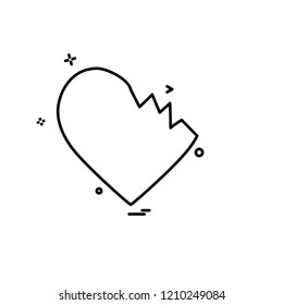 Hearts icon design vector