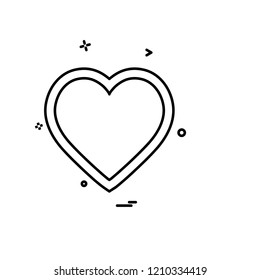 Hearts icon design vector