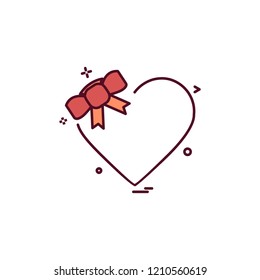 Hearts icon design vector 