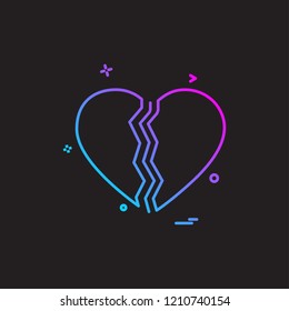 Hearts icon design vector 