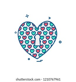 Hearts icon design vector