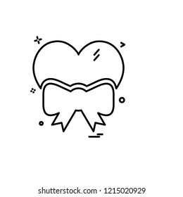 Hearts icon design vector