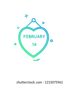 Hearts icon design vector