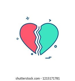 Hearts icon design vector 