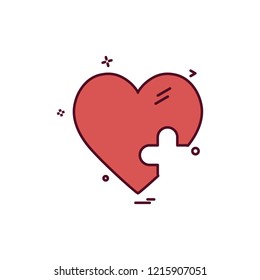 Hearts icon design vector