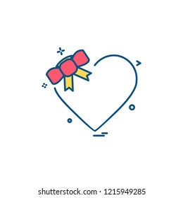 Hearts icon design vector 