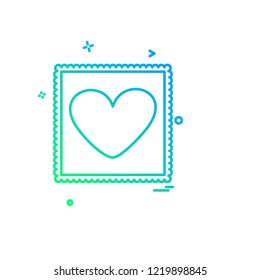 Hearts icon design vector