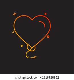 Hearts icon design vector