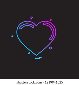 Hearts icon design vector
