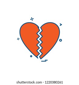 Hearts icon design vector
