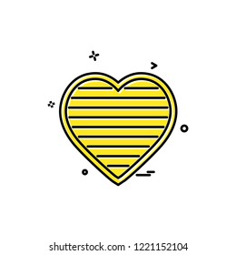 Hearts icon design vector