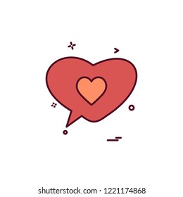 Hearts icon design vector