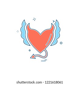 Hearts icon design vector