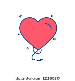 Hearts icon design vector