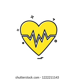Hearts icon design vector