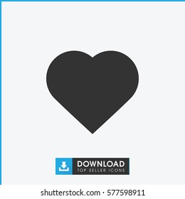 Hearts icon illustration isolated vector sign symbol