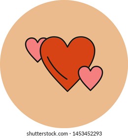  Hearts icon for your project
