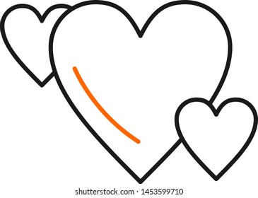  Hearts icon for your project
