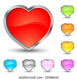 Hearts icons