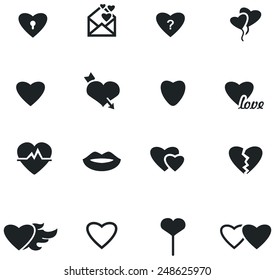 Hearts icons