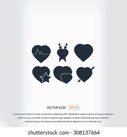 hearts icons 